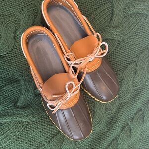 LL Bean rubber Mocs- Women’s size 10M